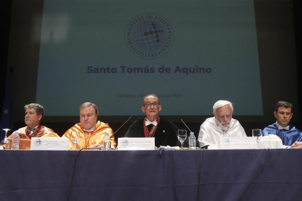 La Universidad Loyola celebra la festividad de Santo Tomás de Aquino