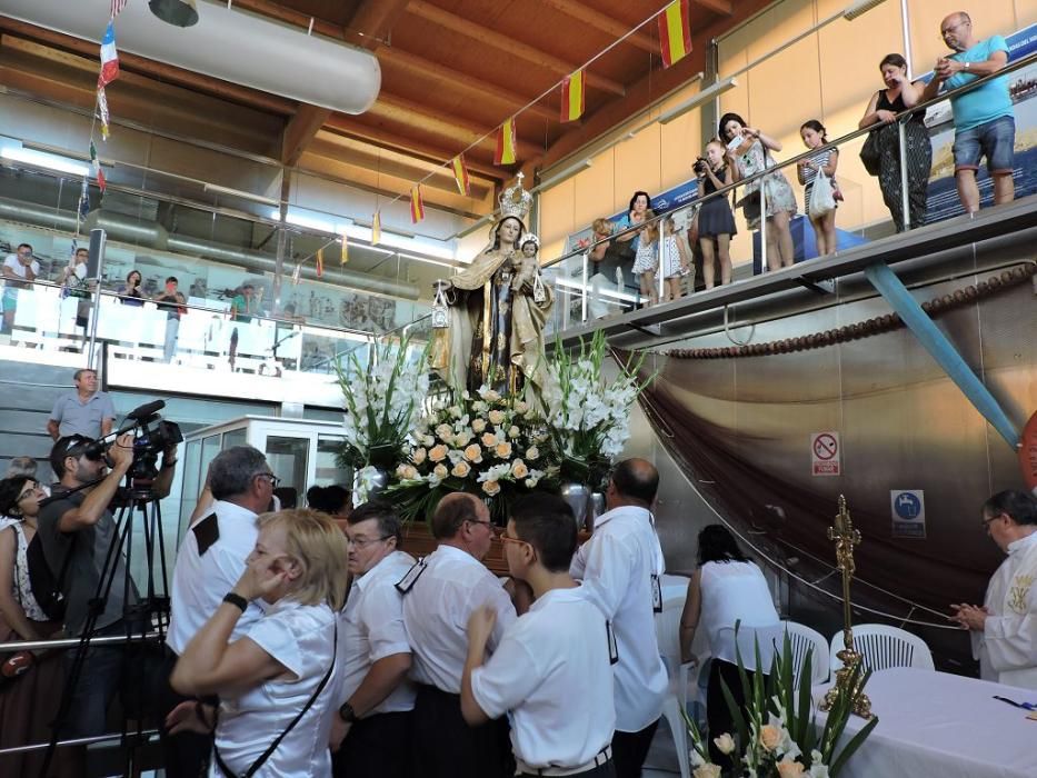 En Águilas, devoción sin limites a la Virgen del Carmen