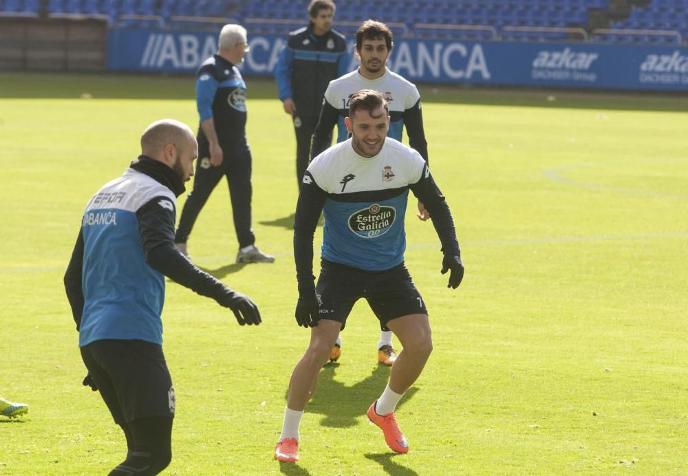 Última sesión antes de visitar el Vicente Calderón