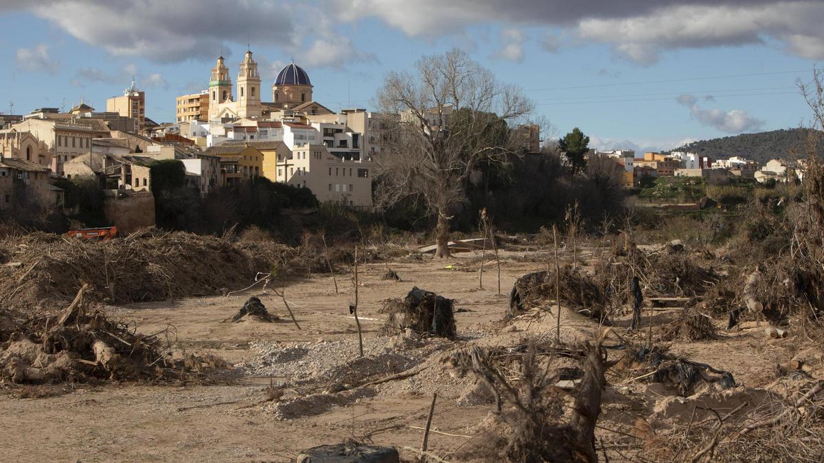 El Parc Natural del Riu Túria, a l’altura de Riba-roja, tres mesos després de la dana