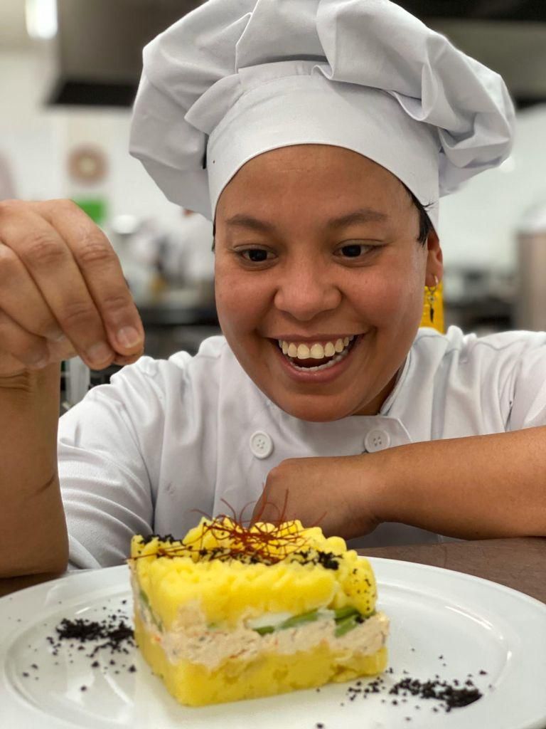 Lina Jaramillo, una de las alumnas participantes.