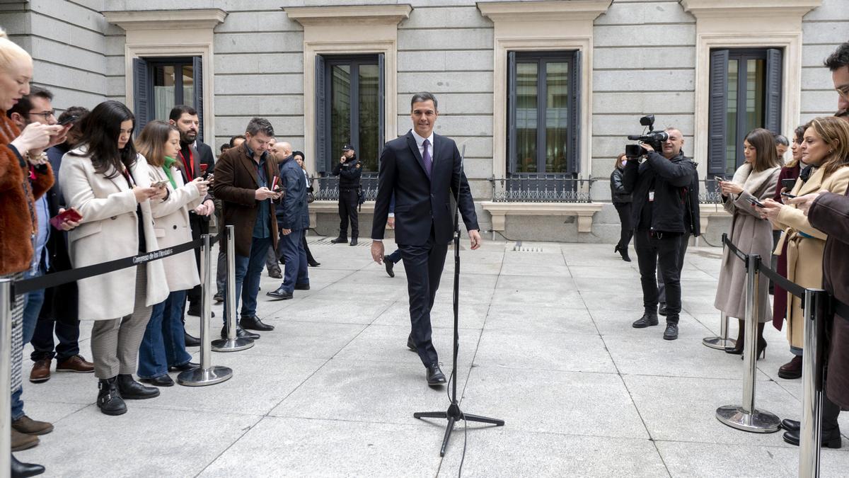 El presidente del Gobierno, Pedro Sánchez.