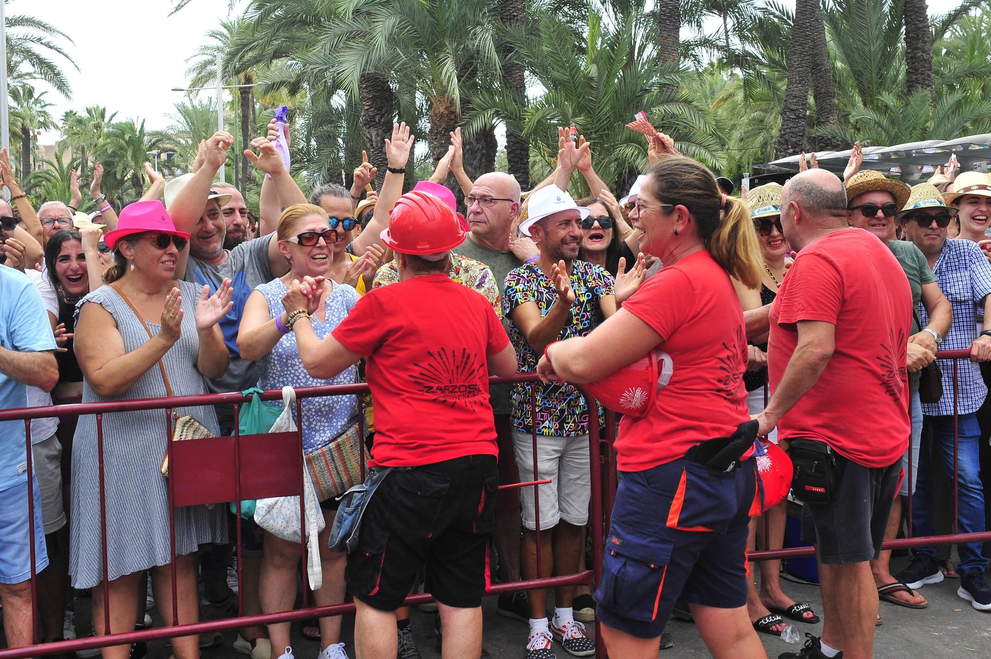 Así ha sido la última mascletà a concurso de Elche