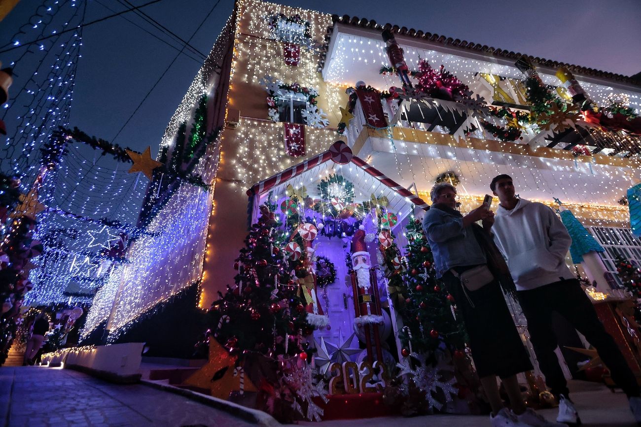 La casa más navideña de Tenerife