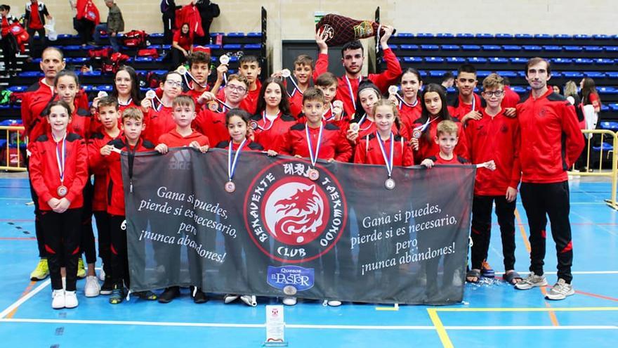 El Club Taekwondo Benavente Quesos el Pastor estrena la temporada por todo lo alto