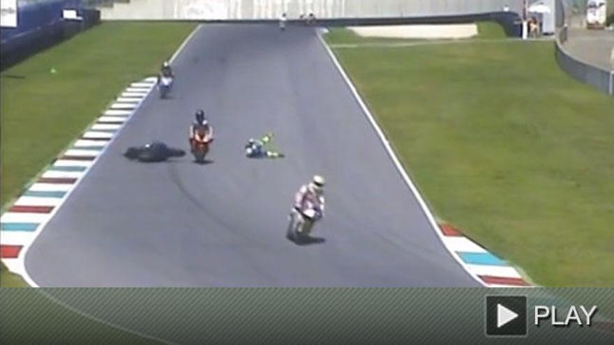 Un piloto de Superbikes, ante un juez por causar una caída