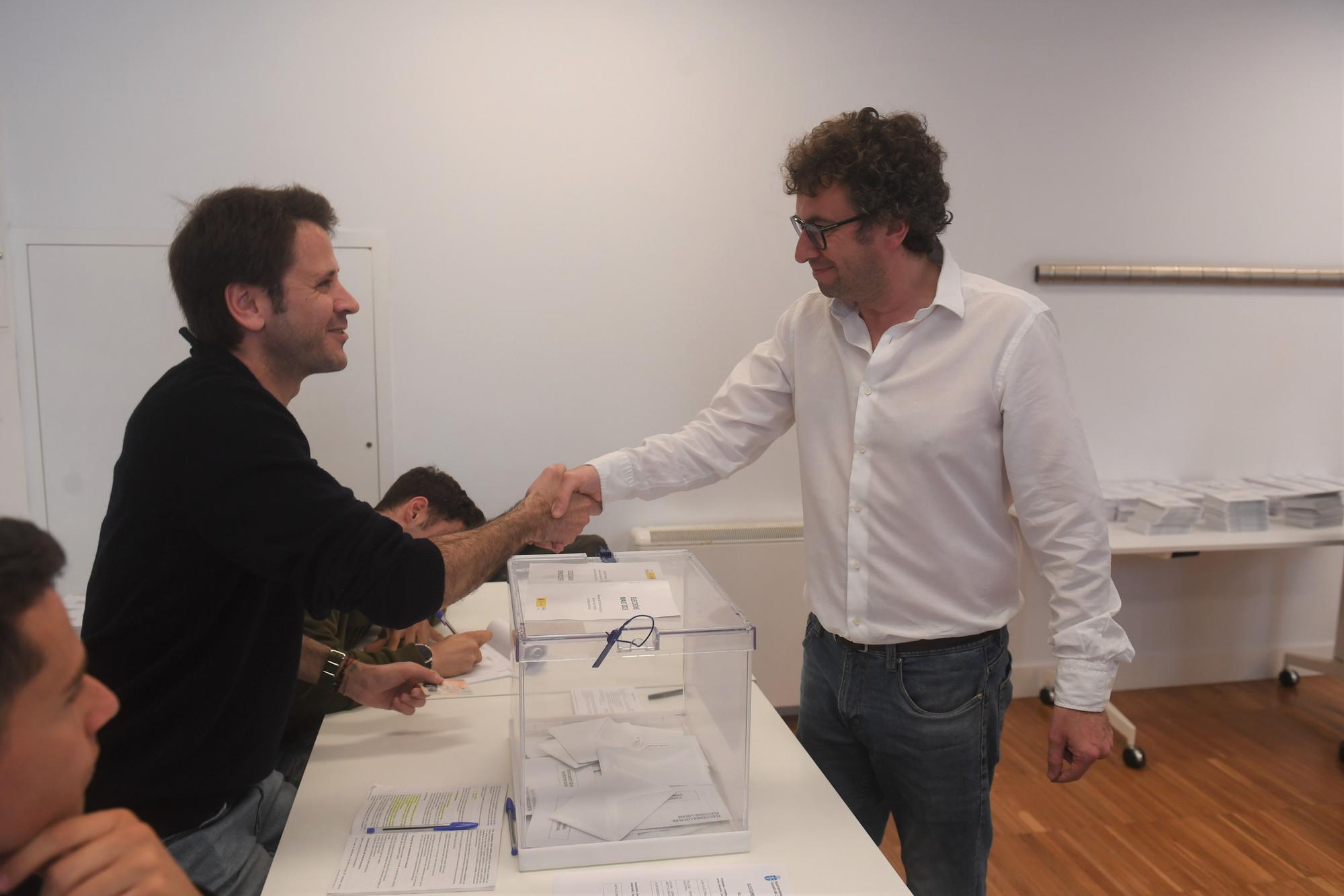 Jornada electoral en A Coruña