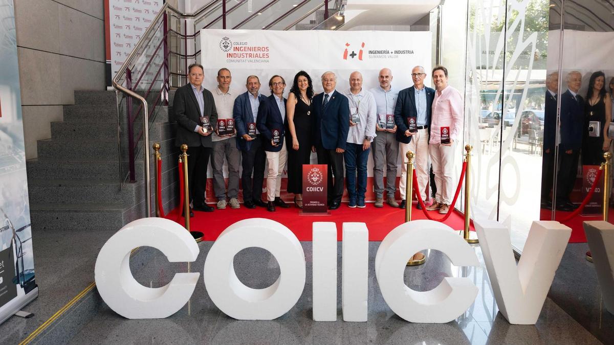 Todos los premiados de los I Galardones a la Actividad Técnica