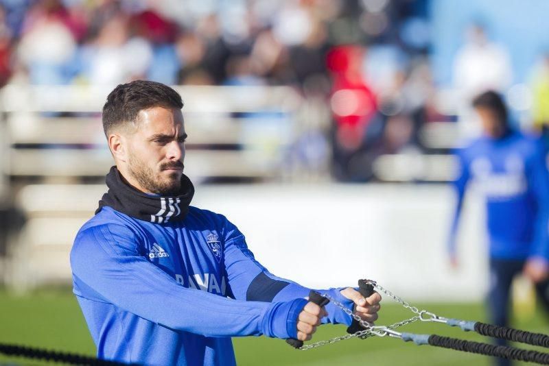 Entrenamiento de puertas abiertas del Real Zaragoza