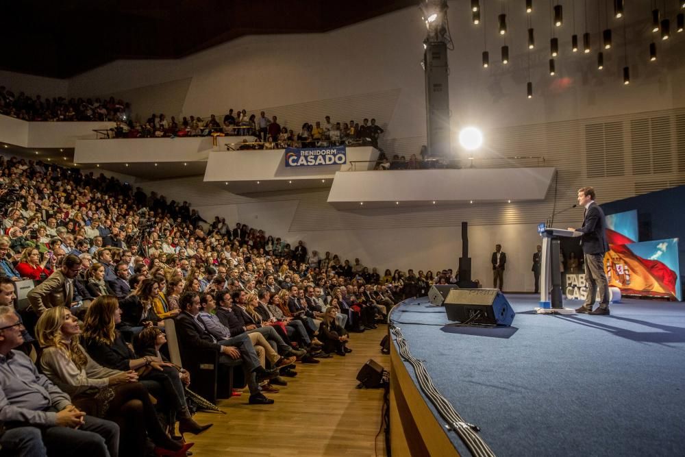 Pablo Casado reivindica que solo el PP defiende a las clases medias.