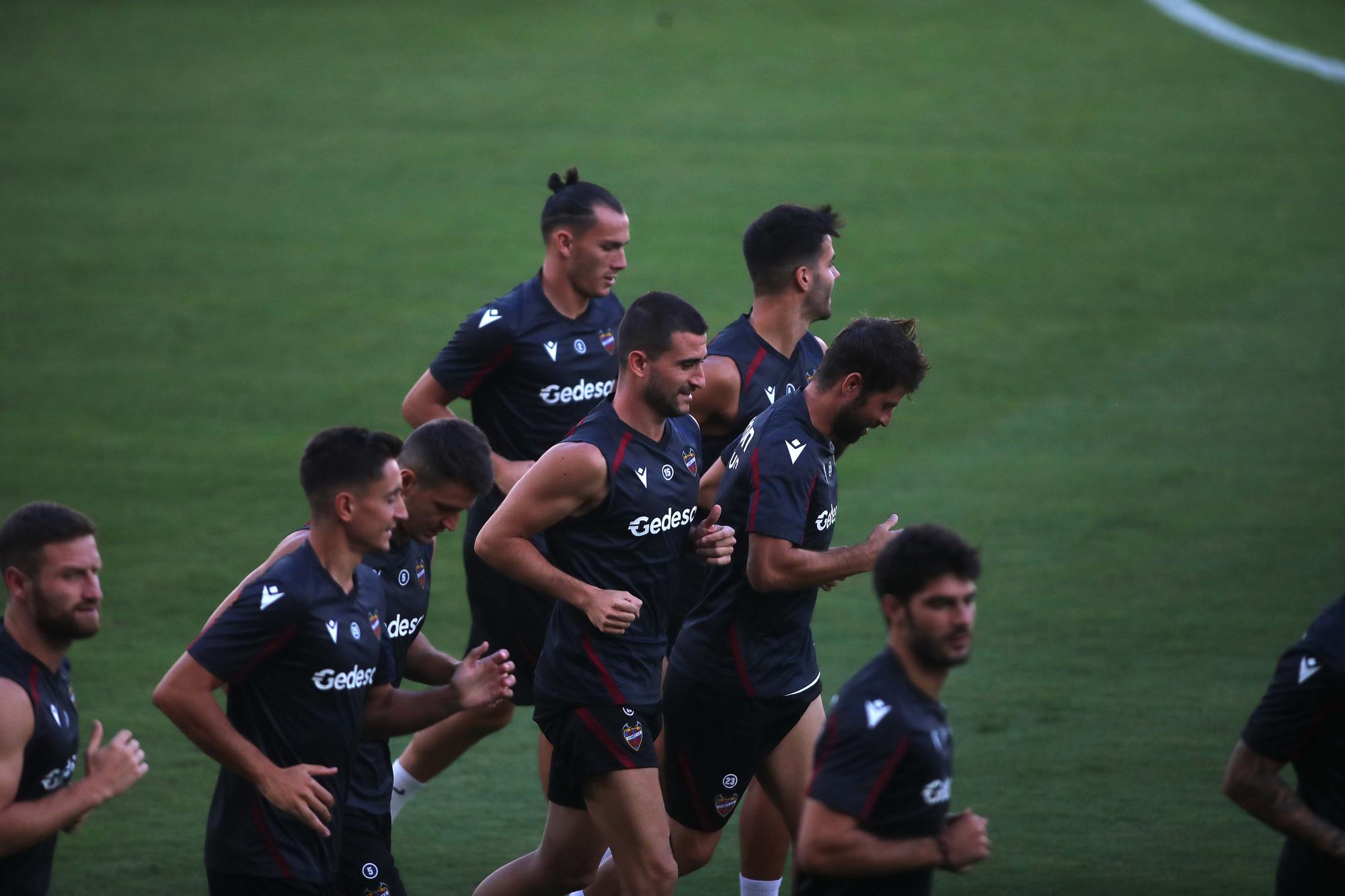 Así ha sido el entrenamiento de hoy del Levante UD