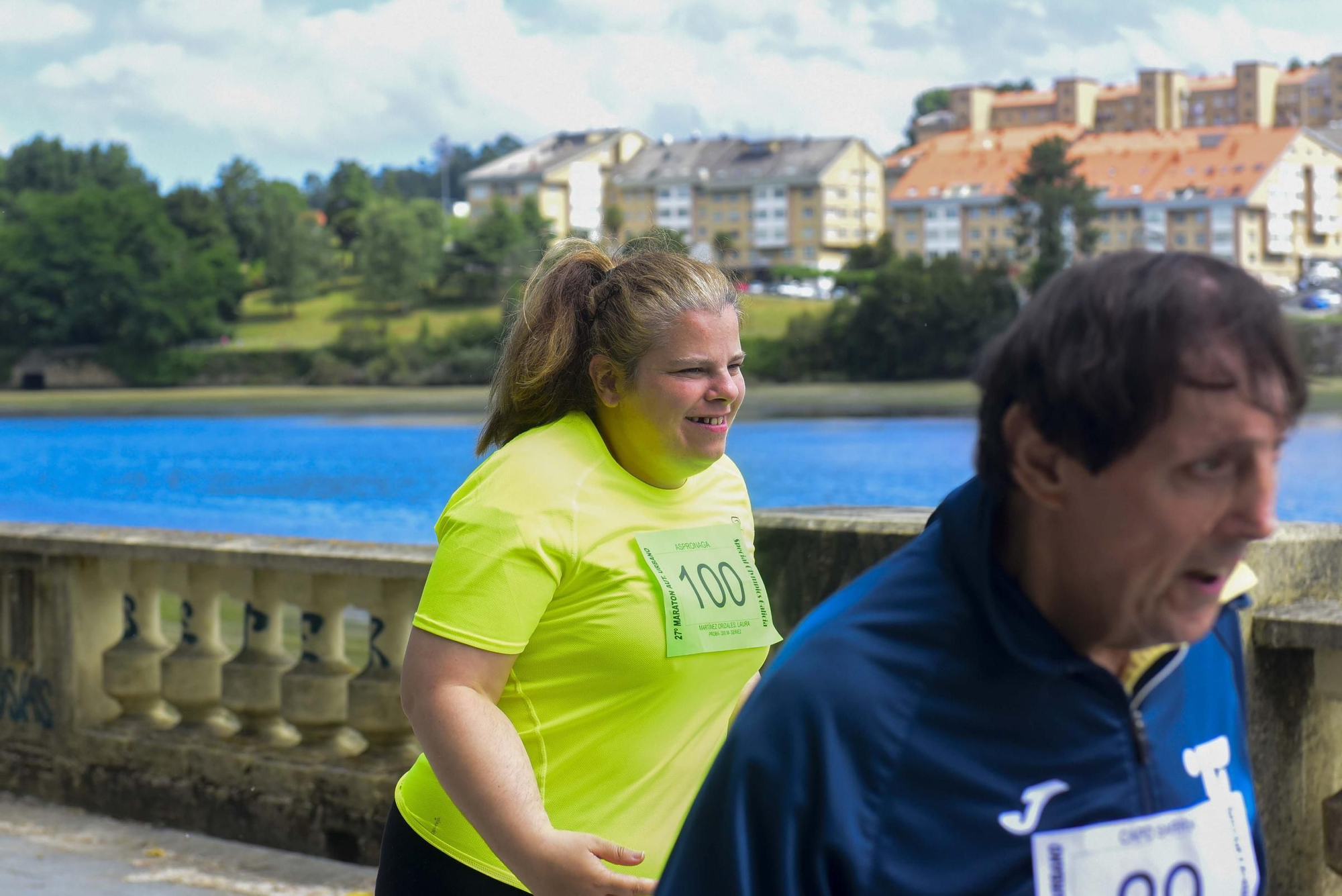Más de 100 deportistas participan en el maratón urbano Special Olympics en O Burgo