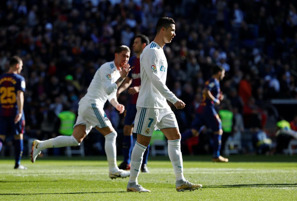 El 'clásico' Real Madrid - Barcelona, en fotos