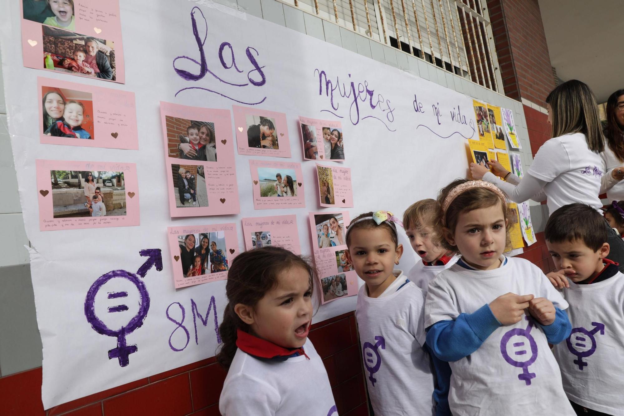 Los centros educativos celebran el Día de la Mujer (en imágenes)