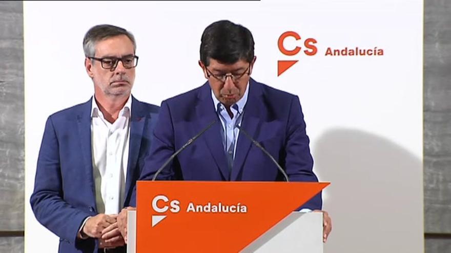 Ciudadanos anuncia la ruptura con el PSOE en Andalucía