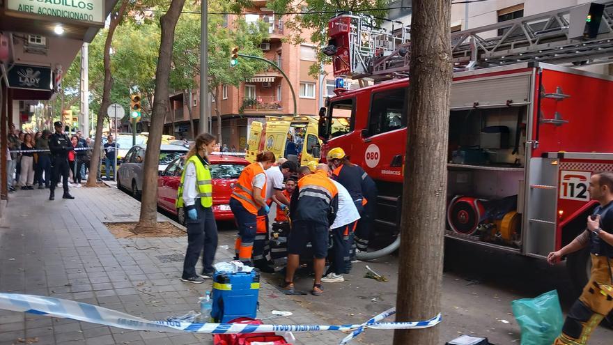 Muere en Son Espases la segunda víctima del incendio en un piso de Palma