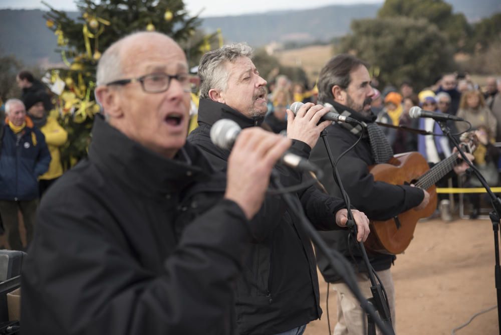 Acte a l'esplanada de Lledoners convocat per Assem