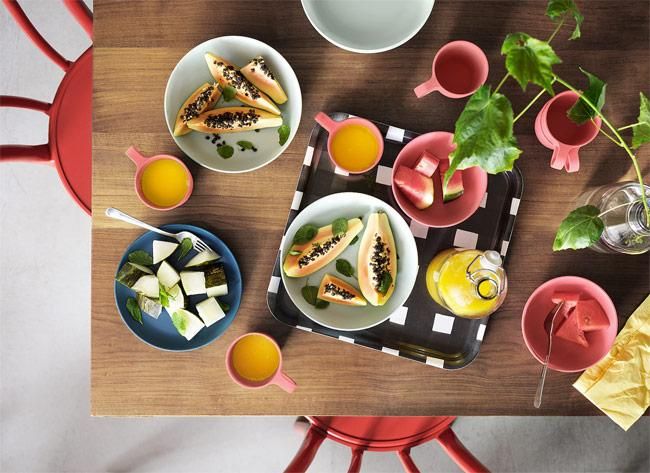 Vajilla sostenible Talrike de Ikea