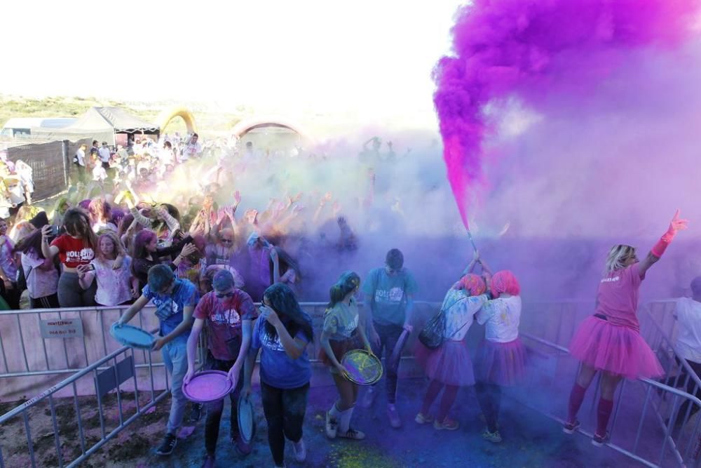 Sexta edición de la Holi Run en Cabezo de Torres