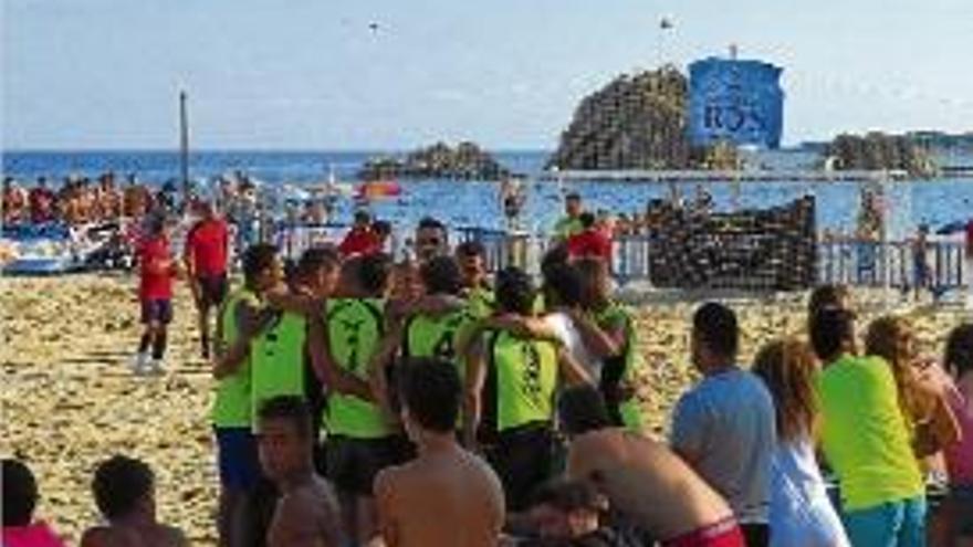 El torneig de futbol platja celebrat l&#039;any passat.