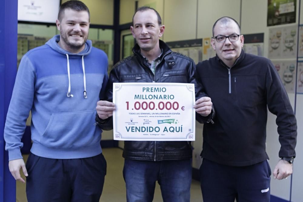 Premiados con el euromillones en Gijón