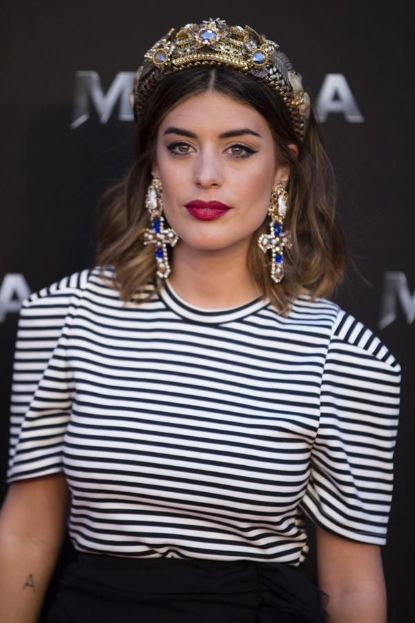 La bloguera Dulceida en el estreno de "La Momia" en Madrid