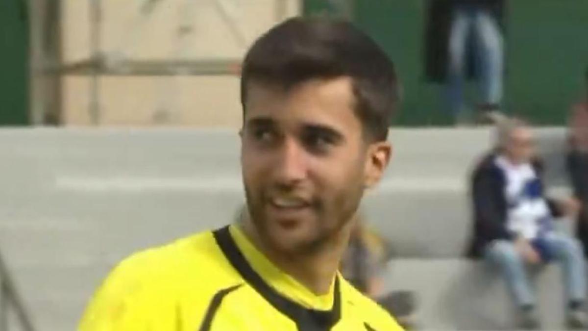 El portero del Algeciras, a la grada del CE Europa: «Sois españoles y os vais a morir siéndolo»