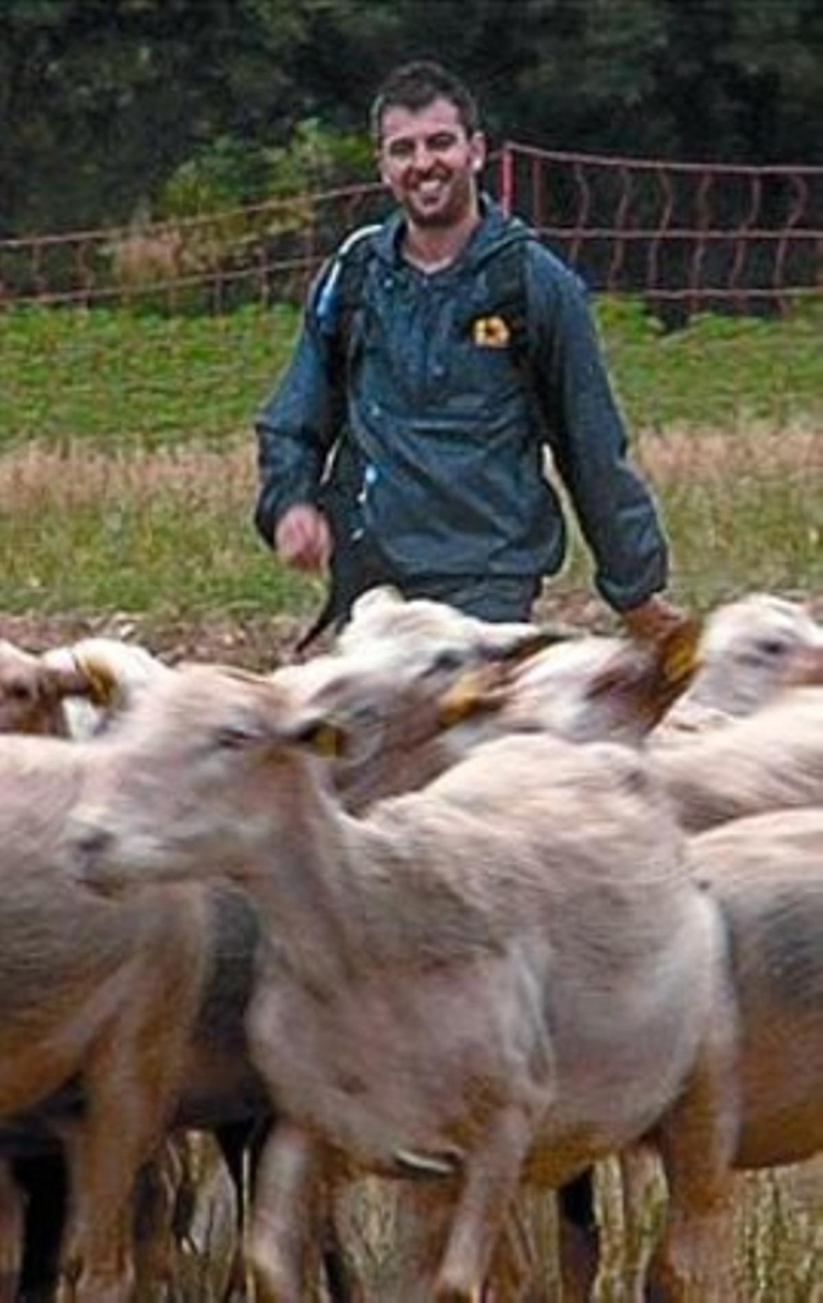 Marc de las Heras, a la sèrie.