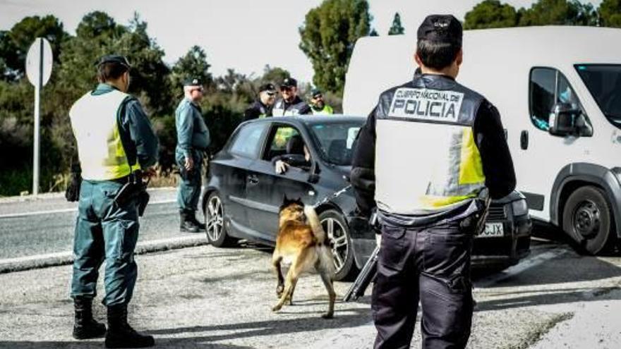 Primer dispositivo conjunto de la Policía y Guardia Civil en la comarca