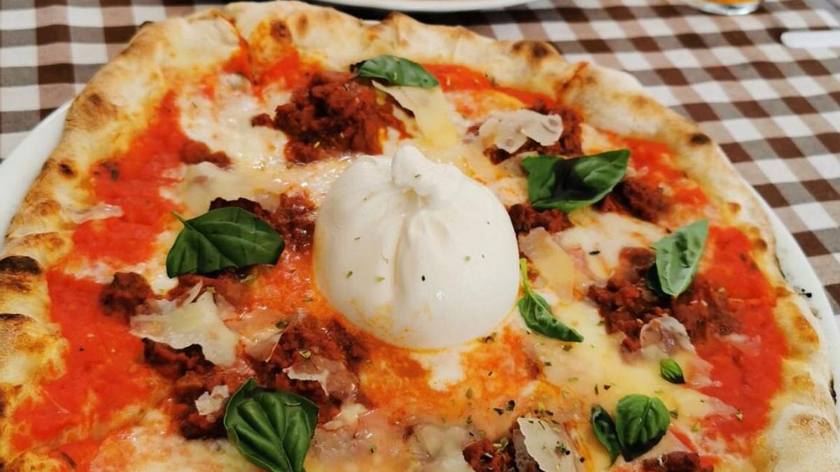 Una de las pizzas que podrás probar en la Pizzeria Boccaccio.
