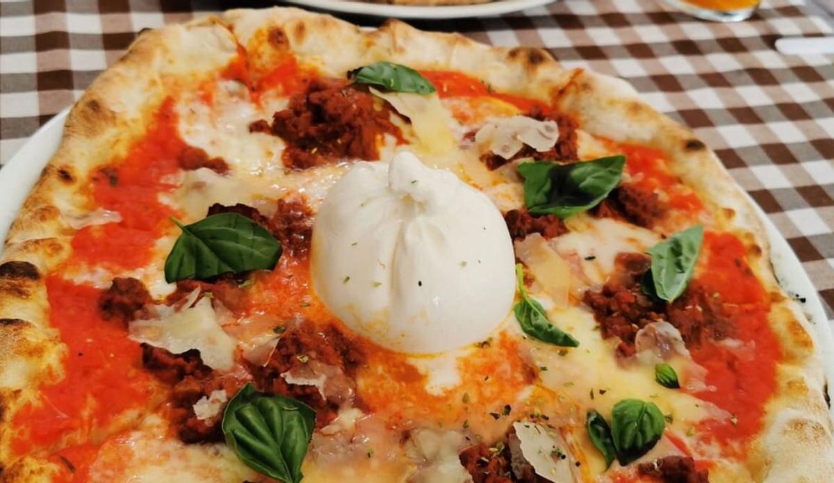 Una de las pizzas que podrás probar en la Pizzeria Boccaccio.