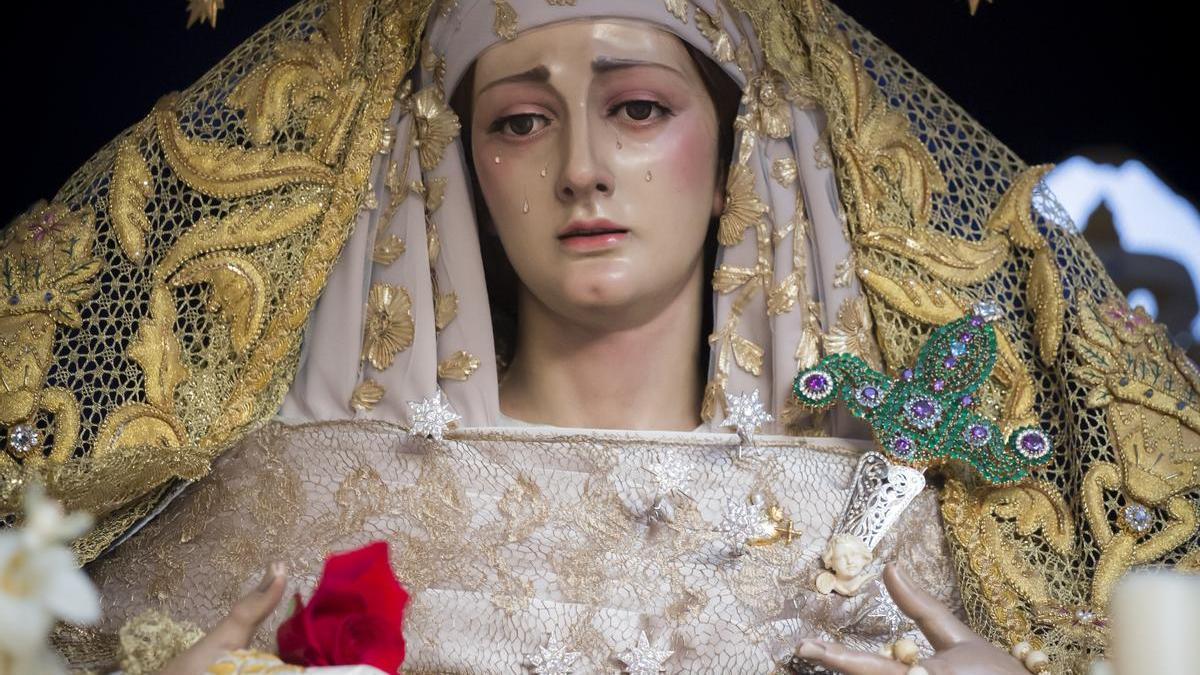 Procesión de La Humildad, en Zaragoza.