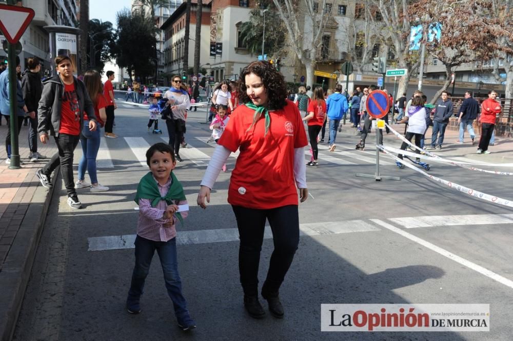 Marcha solidaria de Jesús-María por Haití