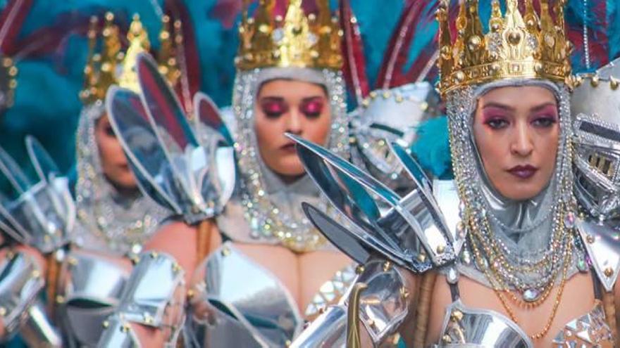 Imagen del Carnaval 2019 en Torrevieja, en el que participan miles de personas en febrero.