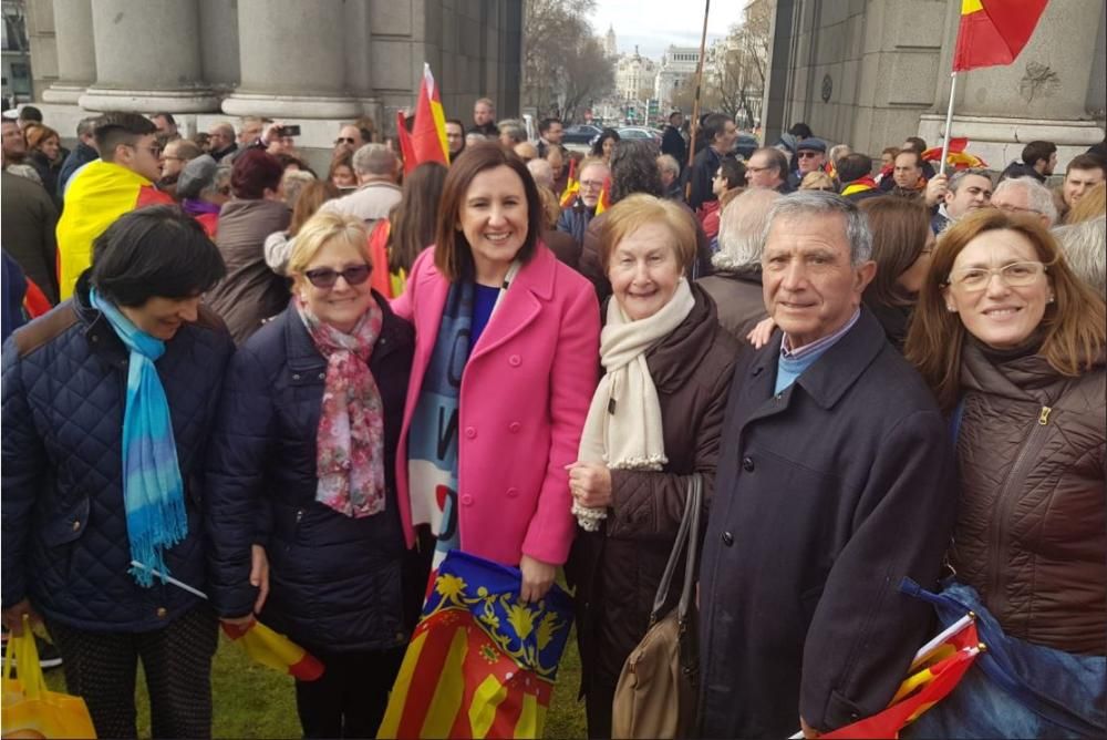 Políticos valencianos se suman a la protesta en Madrid