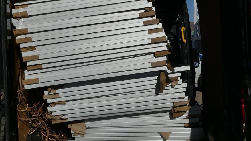 Detenido en Calatayud tras robar 52 paneles solares valorados en más de 10.000 euros