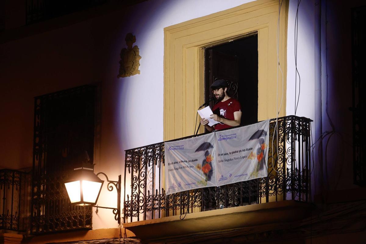 Clausura Cosmopoética Pregón del escritor David Uclés