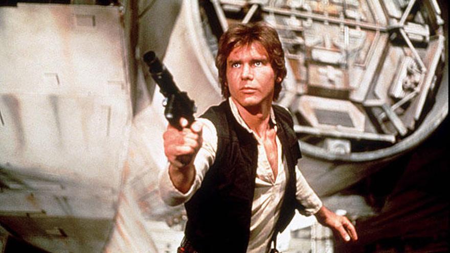 Harrison Ford es Han Solo.