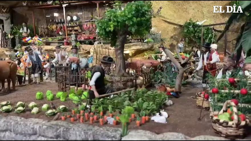 Portal de Belén de María Remedios y Miguel Ángel, clásicos belenistas