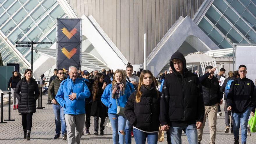 Expo Deporte, punto de encuentro del maratón. | GERMÁN CABALLERO