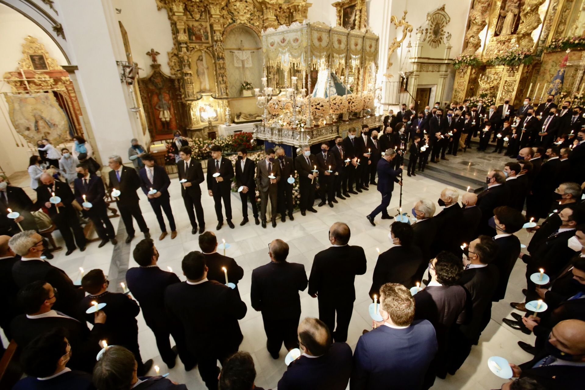 Salve Virgen de Los Dolores, del Paso Azul en Lorca