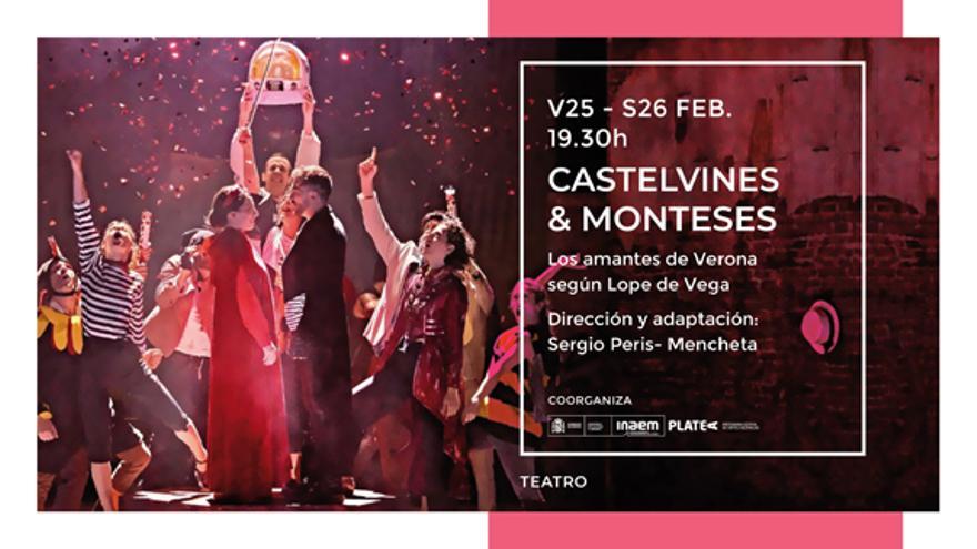 Castelvines y Monteses, Los amantes de Verona según Lope de Vega