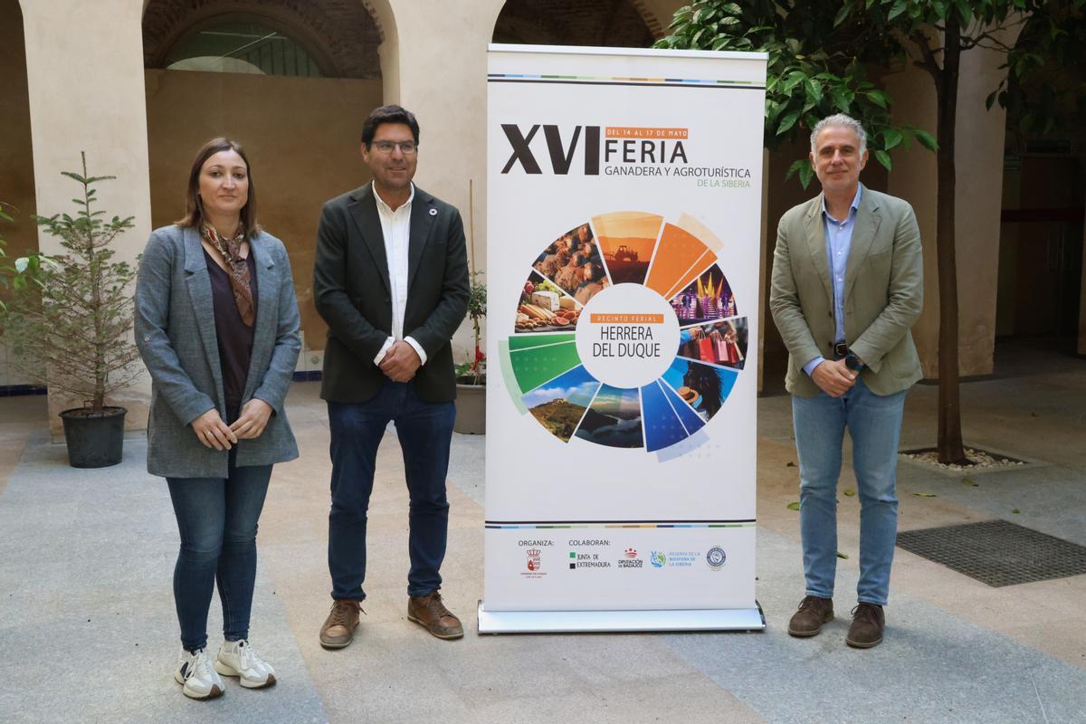 Acto de presentación de la feria en la sede de la diputación.