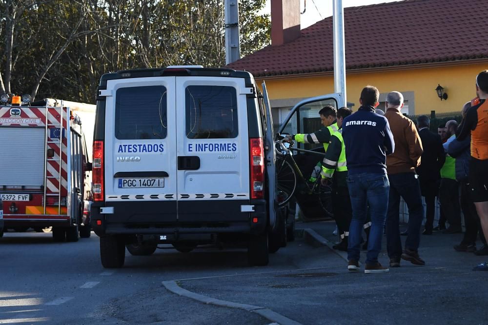 Fallece un ciclista atropellado en Guisamo