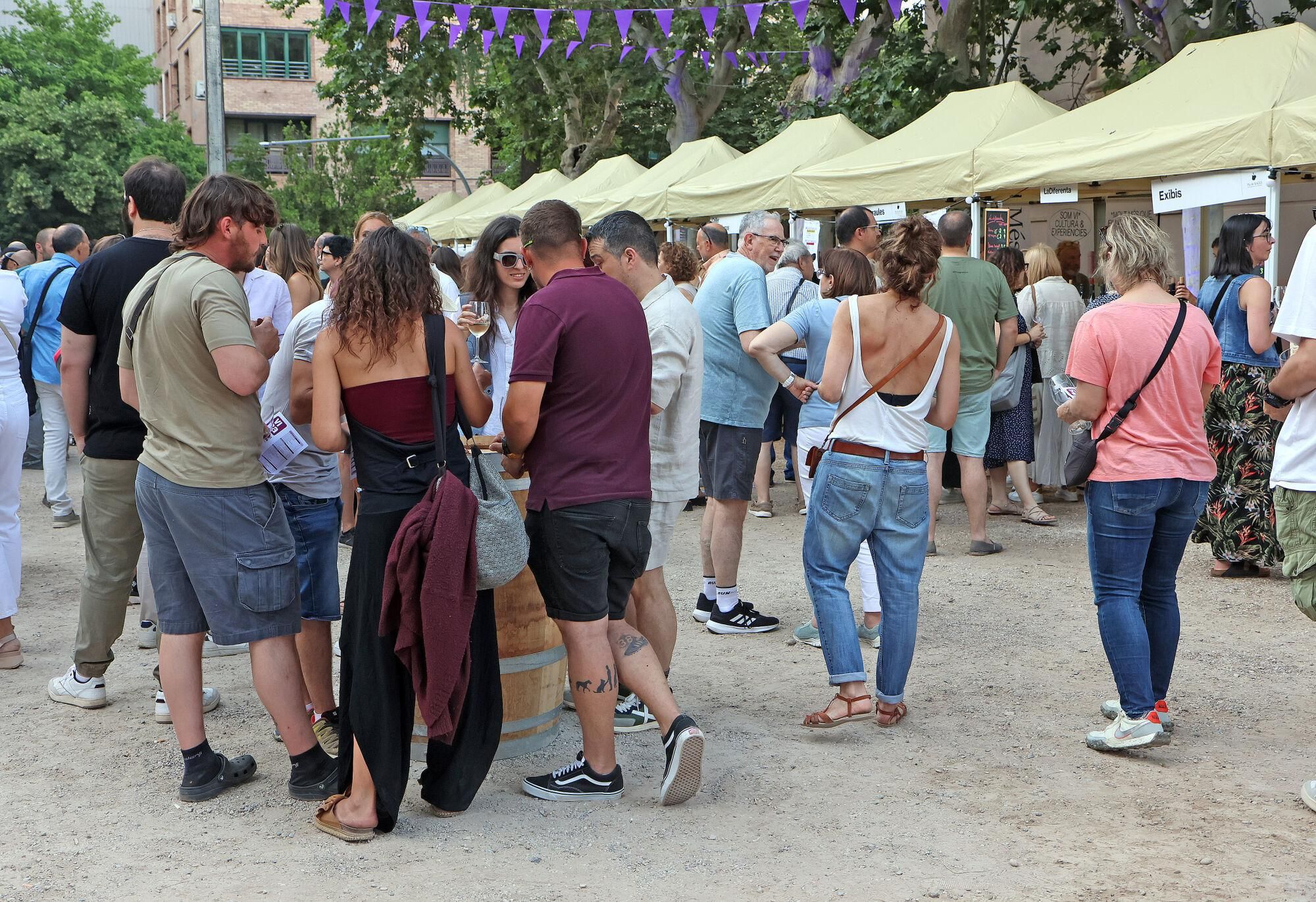 Fira ViBa de Manresa, al pati del Casino