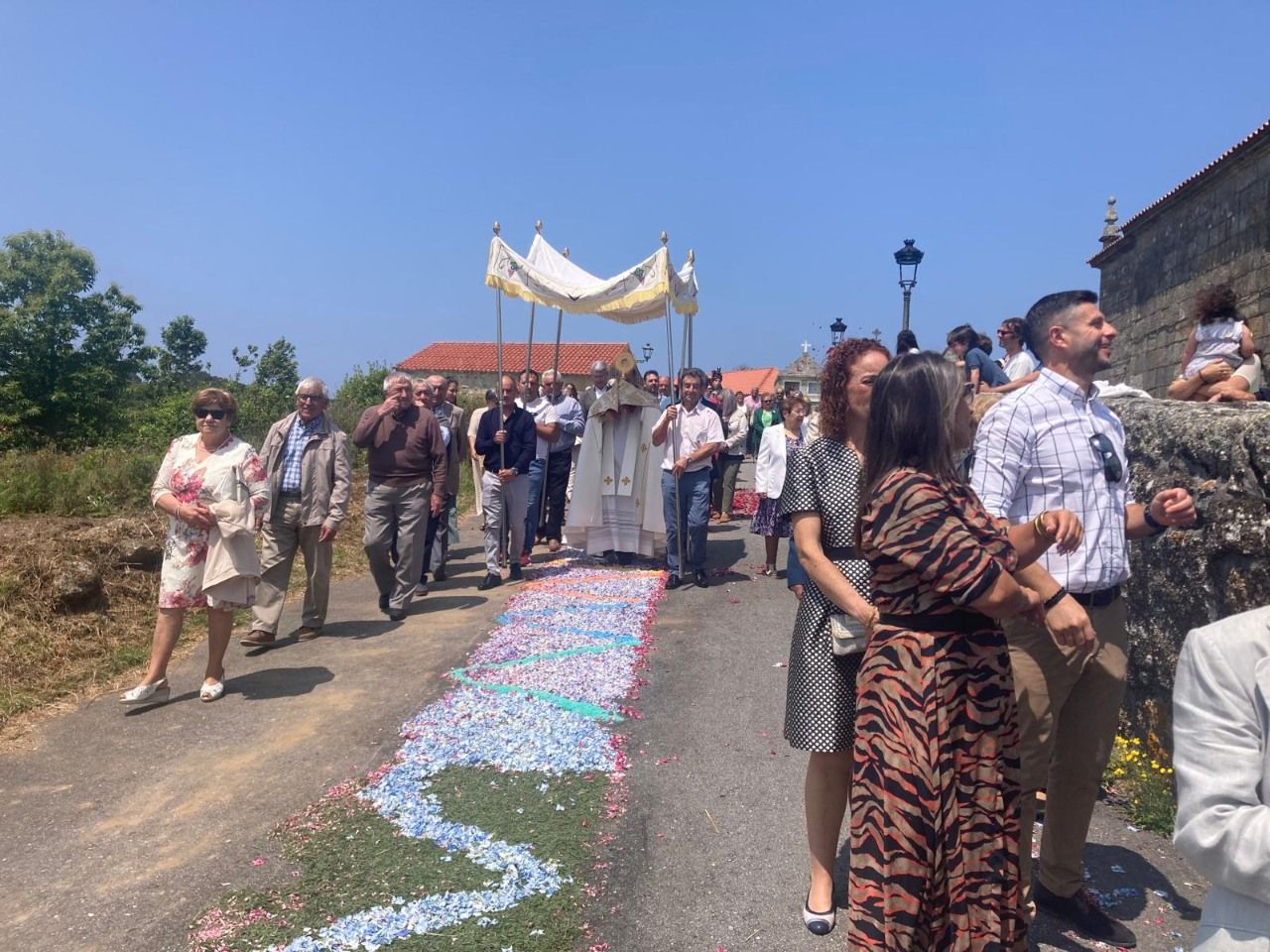 Así se vive este finde la fiesta de Sacramento en San Vicente de O Grove.