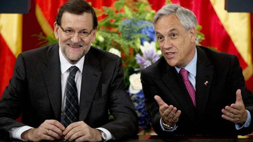 Piñera a Rajoy: &quot;Bienvenido a un mundo mejor&quot;