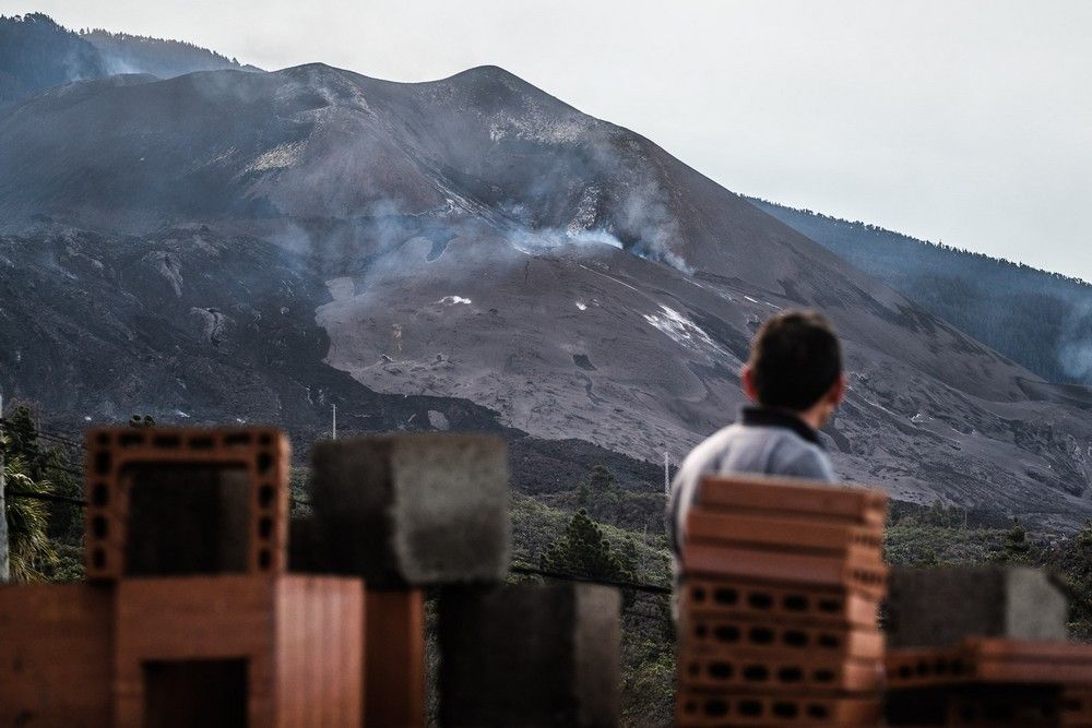 El volcán de La Palma, sin signos visibles de actividad (15/12/21)