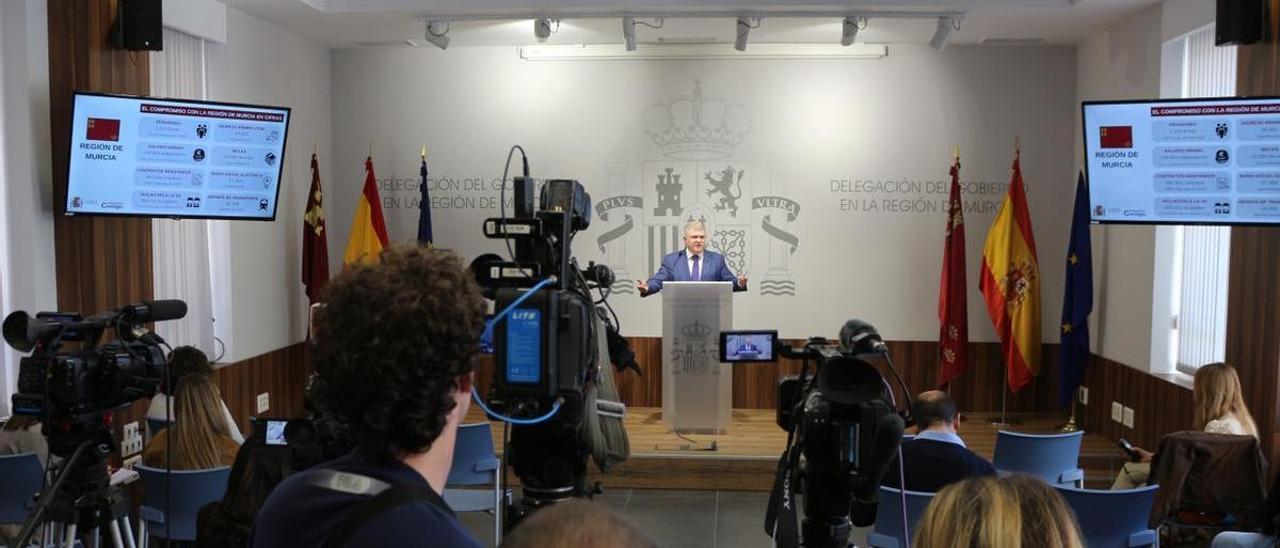 José Vélez, durante la rueda de prensa celebrada este martes.