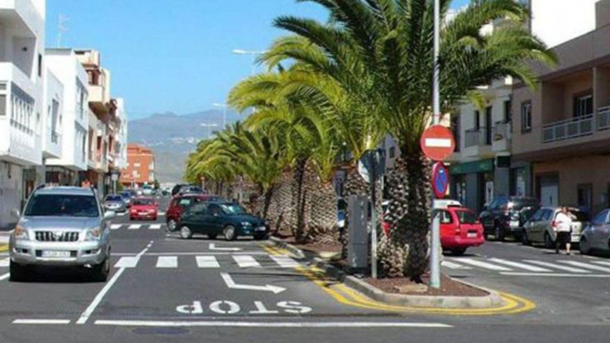 Barrio de El Fraile, en Arona. | | E.D.